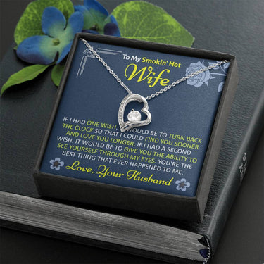 Smokin Hot Wife Forever Love Necklace - Love You This Much